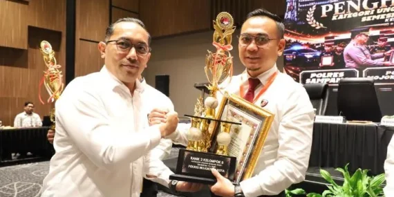 Satresnarkoba Polres Mojokerto Kota Raih Penghargaan dari Polda Jatim