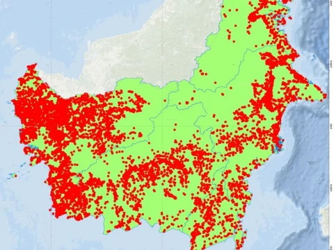 34.262-titik-api-kepung-kalimantan,-65-persen-di-kalbar