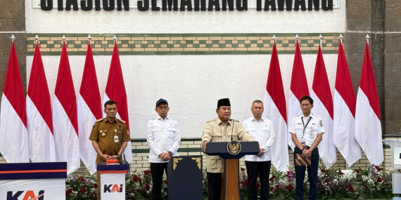 Prabowo Resmikan Wajah Baru Stasiun Tawang, Hasil Revitalisasi 330 Hari Bikin Pangling