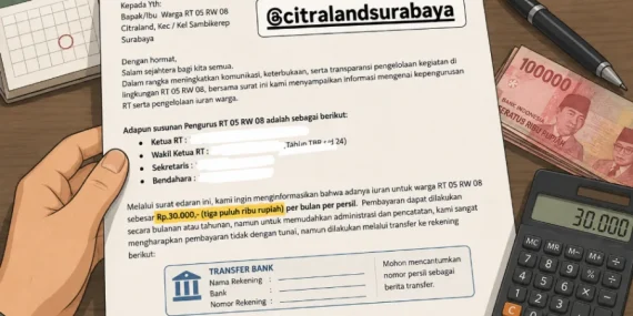Geger Iuran Rp30 Ribu di Perumahan Elite Surabaya, Bos Panther Solutions Angkat Bicara