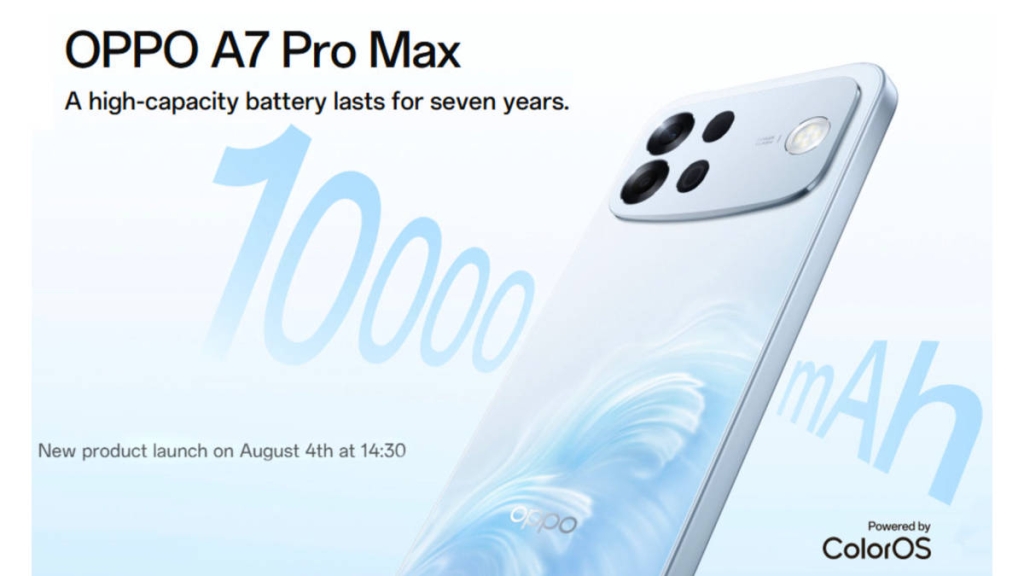 oppo-a7-pro-max-resmi,-bawa-baterai-10.000-mah-dan-snapdragon-4-gen-5