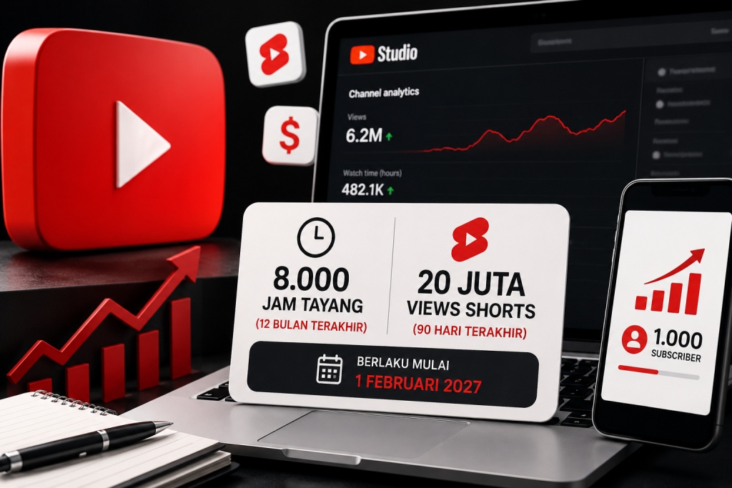 monetisasi-youtube-makin-sulit!-syarat-baru-naik-2-kali-lipat-mulai-2027