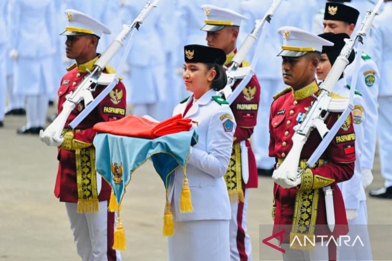 formasi-17-8-45-paskibraka:-sejarah-dan-makna-di-baliknya