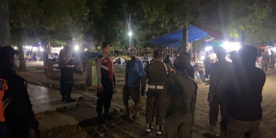 Patroli Gabungan Polres Ngawi Tertibkan 14 Pengamen dan Pengemis di Sejumlah Titik Kota