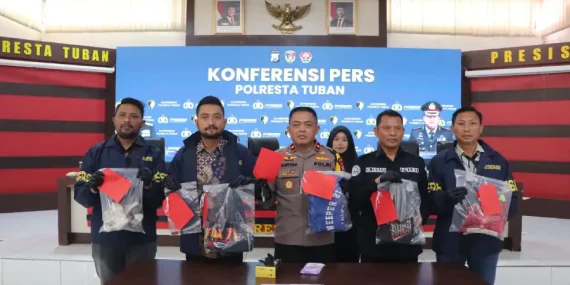 Pengeroyokan di Jalan HOS Cokroaminoto Tuban, 2 Tersangka Ditangkap