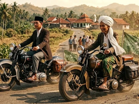kiai-dan-kuda-besi:-jejak-motor-kiai-wahab-chasbullah-dan-kh-abdullah-ubaid