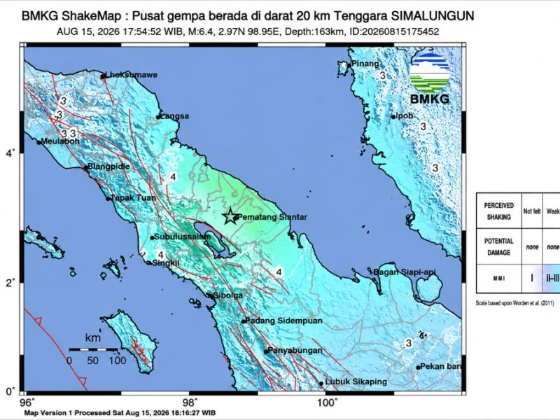 gempa-m6,4-guncang-simalungun-sabtu-petang,-dirasakan-hingga-medan