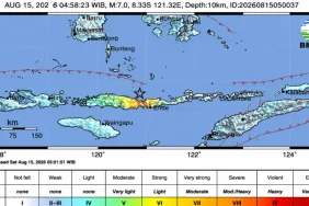 gempa-m7,7-guncang-flores,-bmkg-sempt-keluarkan-peringatan-tsunami-untuk-ntt,-ntb,-sulsel