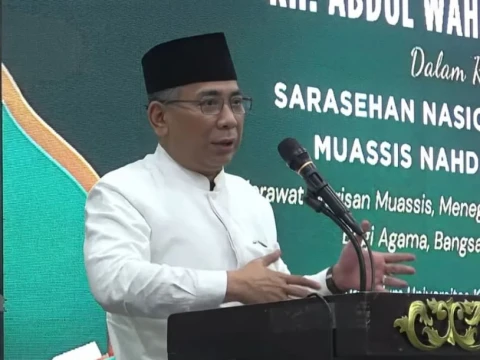 gus-yahya-ingatkan-pengurus-tidak-silau-dengan-kebesaran-nu,-ajak-selalu-introspeksi