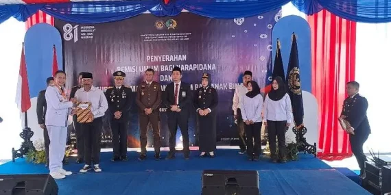 1.752 Warga Binaan Lapas Malang Terima Pengurangan Masa Tahanan