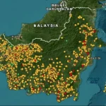 1.842-titik-panas-terpantau-di-kalimantan,-ancaman-karhutla-belum-reda