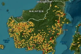 1.842-titik-panas-terpantau-di-kalimantan,-ancaman-karhutla-belum-reda