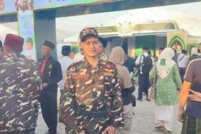 jauh-jauh-dari-kalbar,-banser-kubu-raya-semangat-amankan-pembukaan-muktamar-ke-35-nu