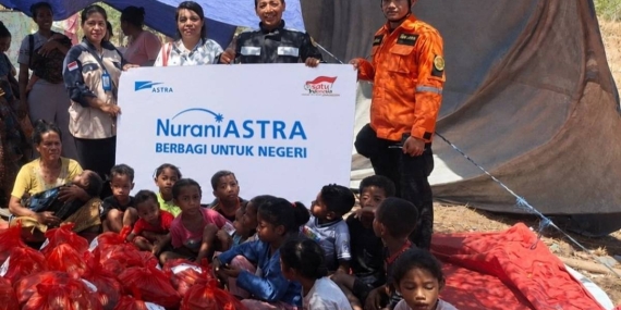 nurani-astra-bangun-tujuh-posko,-35-ribu-warga-terdampak-gempa-ntt-dapat-bantuan