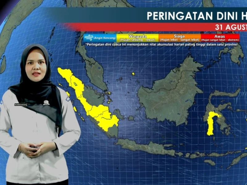 prakiraaan-cuaca-bmkg:-hujan-ringan-di-9-kota-ini-pada-senin-31-agustus-2026
