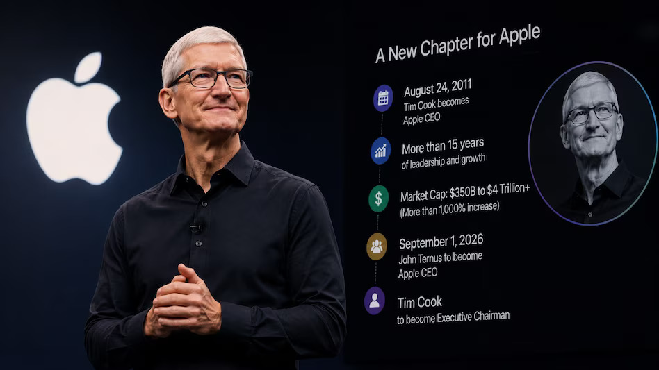 tim-cook-resmi-mundur-dari-ceo-apple-setelah-15-tahun,-john-ternus-gantikan