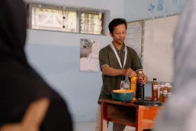kelas-ekologi-festival-jagat,-santri-belajar-kelola-sampah-hingga-limbah-rumah-tangga