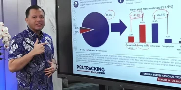 survei-poltracking:-kepuasan-publik-terhadap-pemerintahan-prabowo-gibran-mulai-turun