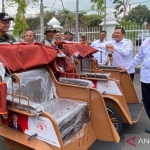 220-becak-listrik-bantuan-prabowo-disalurkan-di-kabupaten-tasikmalaya